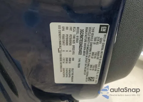 2010 Chevrolet Silverado K1500 Ltz из США, поврежденный, VIN 3GCRKTE32AG254022